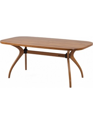 Masifart Sverus 190 Lık Meşe Samyeli Robus Yemek Masası