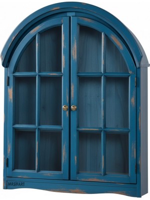 Masifart Gabin Kubbeli Köy Dolabı