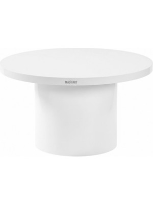 Masifart Fricare Kayın Silindir Orta Sehpa