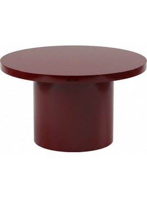 Masifart Paraski Ceviz Silindir Orta Sehpa