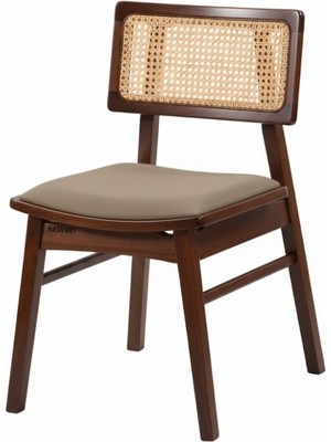 Masifart Seum Hasırlı Alegra Sandalye