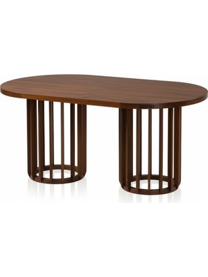 Masifart Nidus 160 Lık Meridyen Oval Yemek Masası