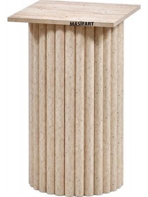 Masifart Della Yapay Traverten Ptt Ayak