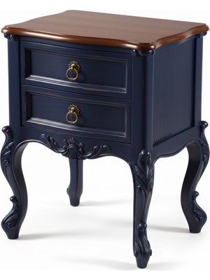 Masifart Pirmin Çift Çekmeceli Kristal Komodin