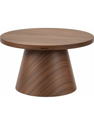 Masifart Ternus Meşe Fıçı Orta Sehpa