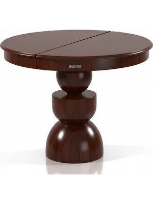 Masifart Abby 100 Lük Yuvarlak Kupa Açılır Yemek Masası