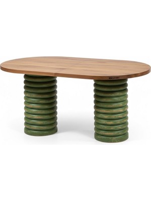 Masifart Mare 200 Lük Class Oval Yemek Masası