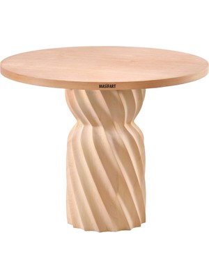 Masifart Cinara 120 Lik Burgu Masa Cilasız Ham