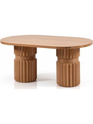 Masifart Steit 180 Lik Prestij Oval Yemek Masası