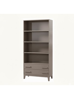 Masifart Ernalis Konik Çekmeceli Kitaplık