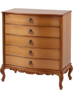 Masifart Maxim 100 Lük Barcelona Oymalı Şifonyer