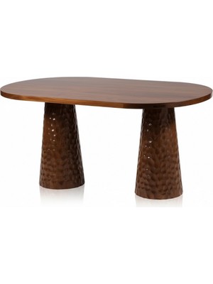 Masifart Pavor 160 Lık Petek Oval Yemek Masası