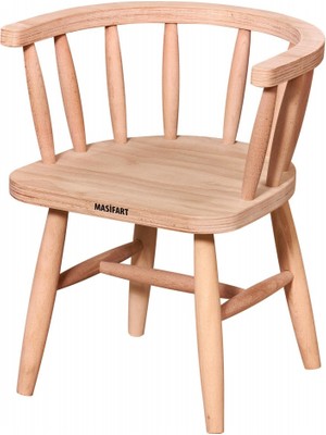 Masifart Domitus Urban Çocuk Sandalyesi Cilasız Ham