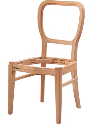 Masifart Andy Soft Sandalye Cilasız Ham