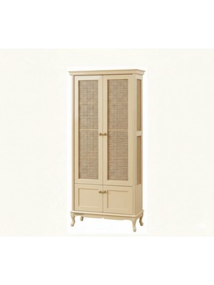 Masifart Vítal Hasırlı Kapaklı Kitaplık