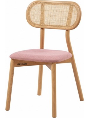 Masifart Lorenzia Ince Hasırlı Paris Sandalye