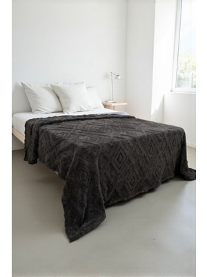 Vessino Home Elara Wellsoft Iskandinav Yatak Örtüsü 180X215 cm – Kalın, Yumuşak Dokulu, Özgün Desenli