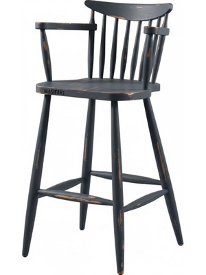 Masifart Silvia Kırlangıç Kollu Bar Sandalyesi