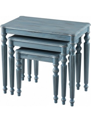 Masifart Matea Mira Kayın Zigon Sehpa