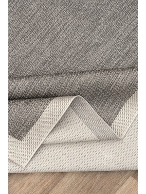 Neefy Home Laura Çerçeveli Sisal Halı | Doğal Dokulu, Dayanıklı, Modern Tasarım | Kaymaz Taban