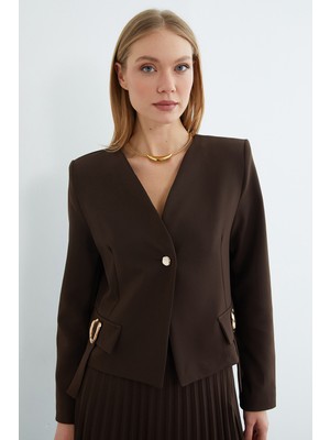 FullaModa Fullamodest Toka Detaylı Etekli 2 Li Takım