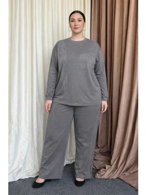 Modaplaza Kadın Taşlı Modal Takım 7542