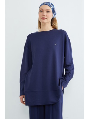 FullaModa Fullamodest Büyük Beden Çimalı Modal 2 Li Takım