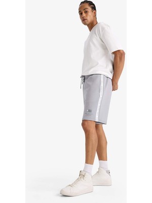 DeFacto NBA Wordmark Skuba Dalgıç Kumaş Şort E8782AX25AU