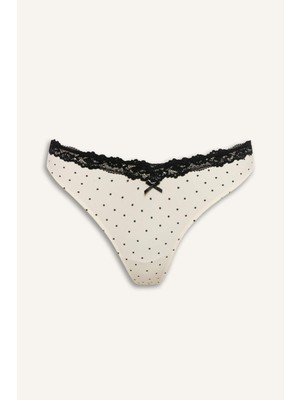 DeFacto Dantel Detaylı Brazilian Külot G6446AX26SM