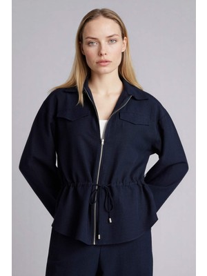 DeFacto Relax Fıt Gömlek Yaka Keten Karışımlı Uzun Kollu GÖMLEK G8962AX26SP