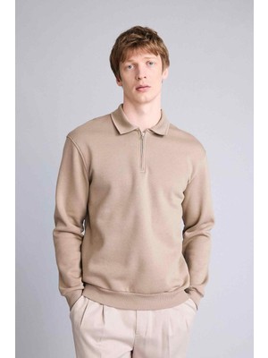 DeFacto Kalın Kumaş Sweatshirt H1833AX26SP