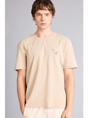 DeFacto Baskılı Kısa Kollu Tişört G3209AX26SP