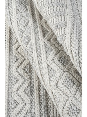 Neefy Geometrik Sisal Dokuma, Jüt Tabanlı, Tozumaz Polipropilen Iplikli Özel Kesim Halı