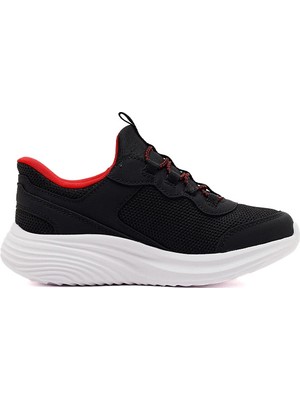 Skechers Bounder Pro Büyük Erkek Çocuk Siyah Spor Ayakkabı 404208L Blk
