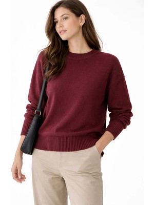 Modaplaza Kadın Düz Triko Kazak 6214