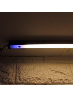 120CM Dim Edilebilir Tak Çalıştır LED Işık Mutfak, Dolap, Tezgah Altı, Duvar Dekoratif Gecelamba (Günışık)
