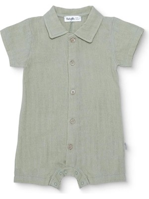 Bebetto Bebetto, Erkek, Kısa Tulum, Düğmeli, Adventure, Bisiklet Yaka, Kısa Paça, Kısa Kol