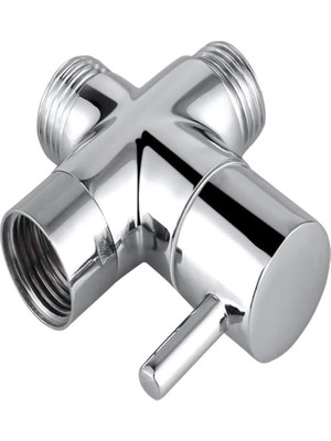 Robot Duş Seti Yönlendirici Krom