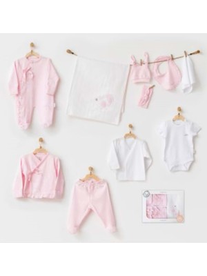 Andywawa Pembe Kız Bebek 10LU Set Hastane Çıkışı