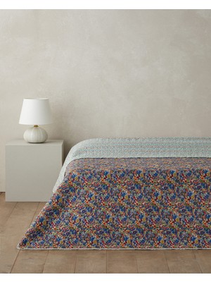 English Home Colorful Stripeway King Size Çok Amaçlı Örtü 220X240 cm Kırmızı