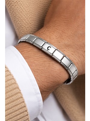 İsmiyle Al Kişiye Özel Ç Harfli Çelik Bileklik – Paslanmaz Çelik Italyan Model Harfli Bilezik