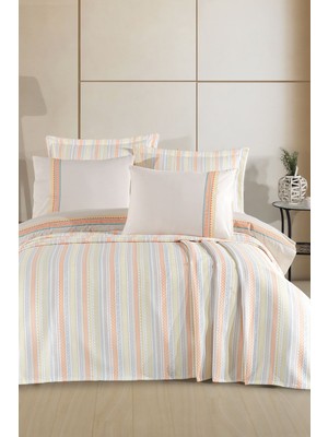 Elart Mellow Yatak Örtüsü Seti Çift Kişilik (240X250 Cm) Tarçın