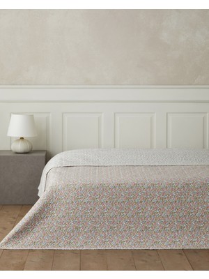 English Home Blush Twig Tek Kişilik Çok Amaçlı Örtü 160X220 cm Pembe