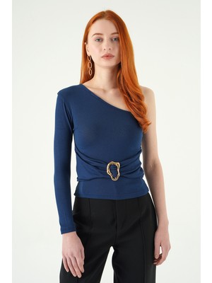 Rays Laci Tek Kol Tokalı Bluz 8261A