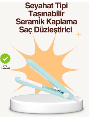 İsmiyle Al Seramik Kaplamalı, Saç Hasarını Azaltan Kısa Saçlara Uygun Bukle Maşası