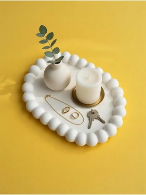 Tilekey Seramik Bubble Art Dekoratif Tabak – Modern Ev Dekoru