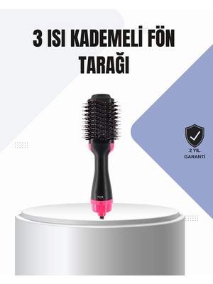 İsmiyle Al Oval Tasarımlı Profesyonel Fönlü Saç Şekillendirici