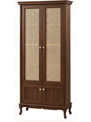 Masifart Vítal Hasırlı Kapaklı Kitaplık