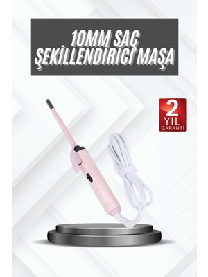 İsmiyle Al Afro Dalga Kıvırcık Ince Saç Maşası 10MM Saç Şekillendirici