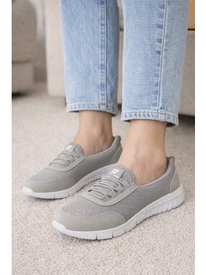 OXI Kadın Günlük Ayakkabı Bağsız Rahat Esnek Spor Ayakkabı